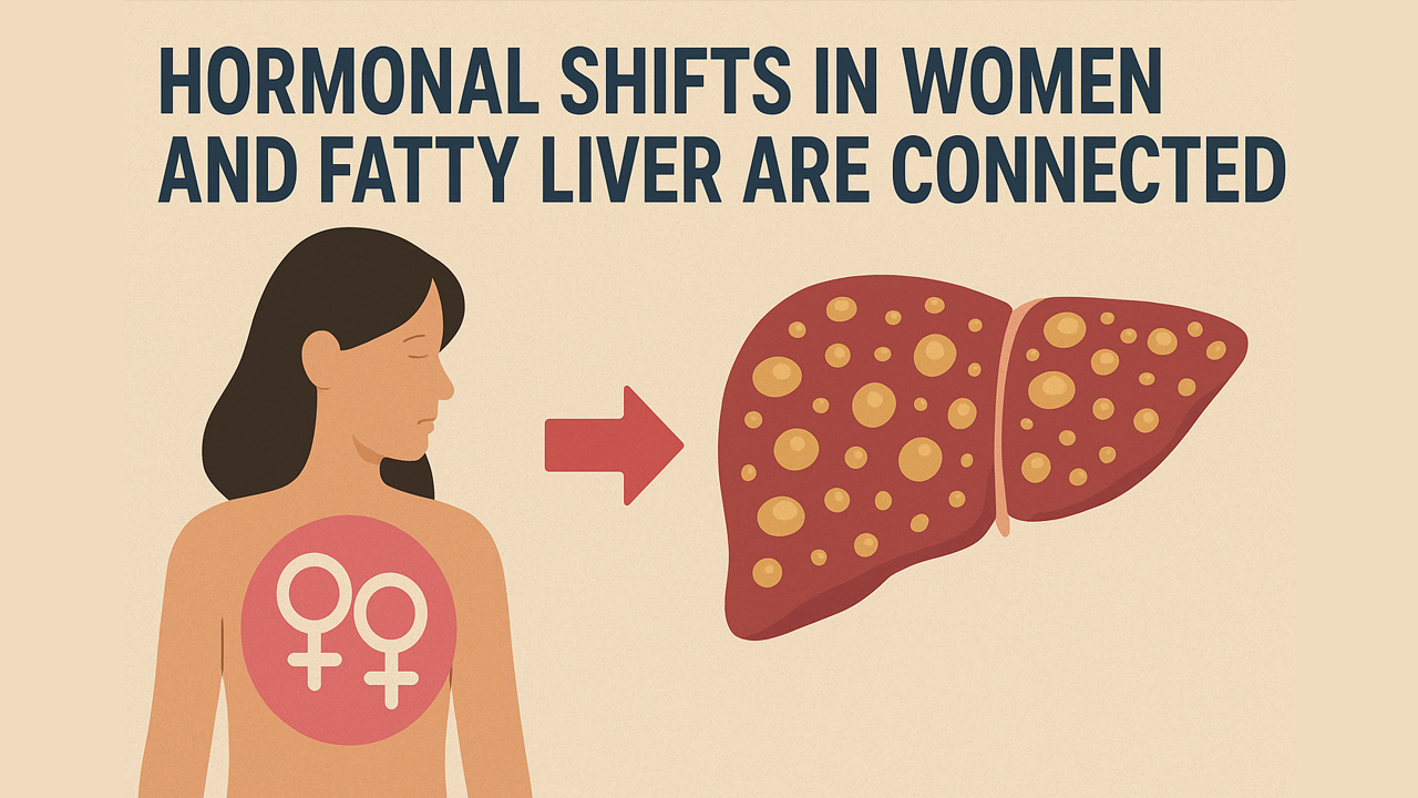 Hormonal Shifts in Women and Fatty Liver are Connected